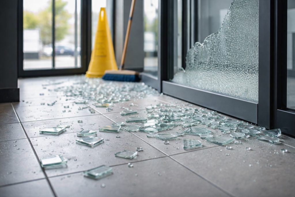 Glasschade op de werkvloer: wat elke ondernemer moet weten