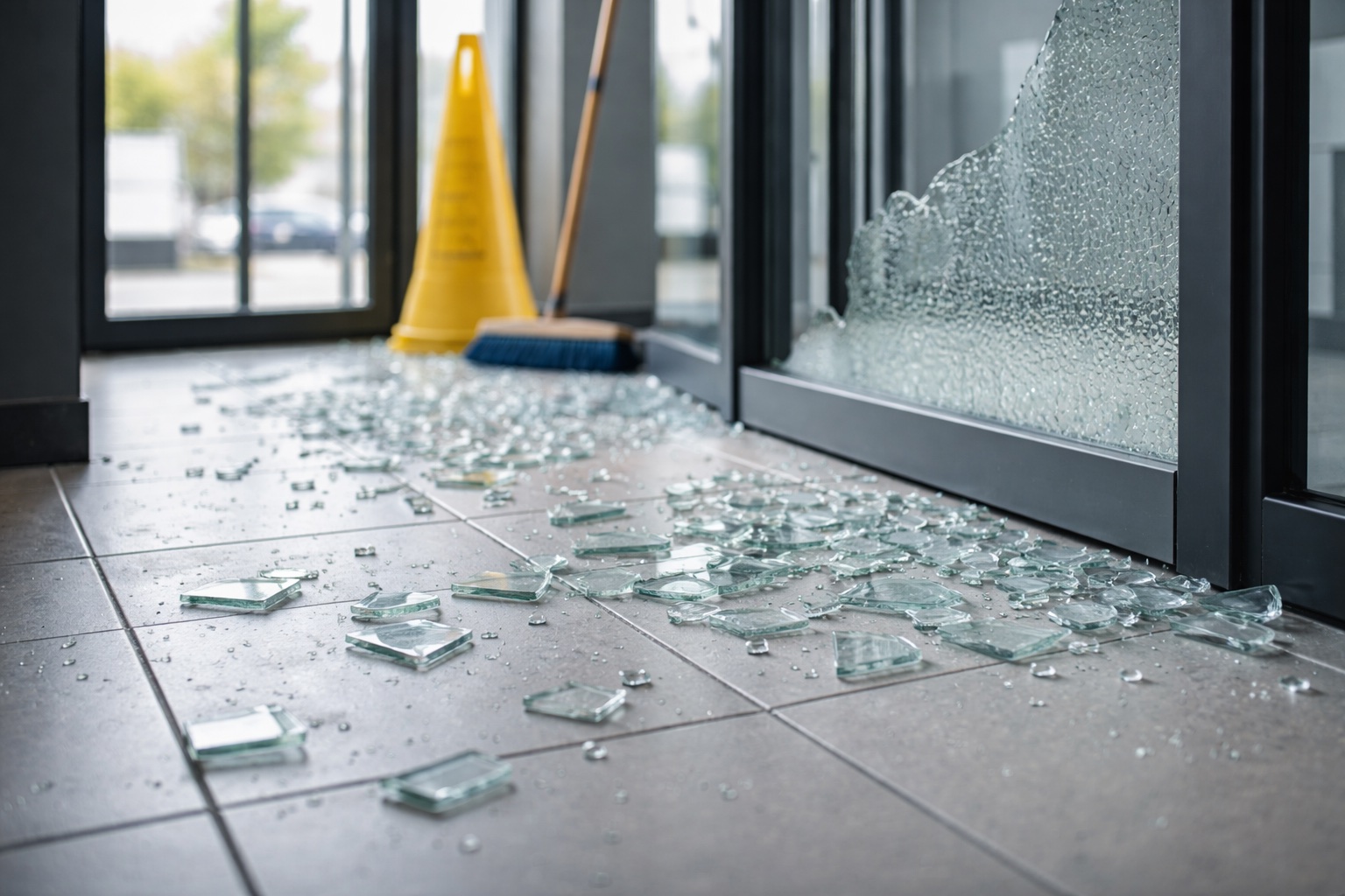 Glasschade op de werkvloer: wat elke ondernemer moet weten